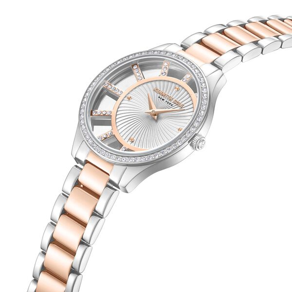Kenneth Cole Quartz Analog Silver Dial Stainless Steel Strap Watch For Women - image number 2