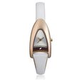 Fastrack Quartz Analog Black Dial Leather Strap Watch for Girls