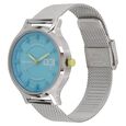 Fastrack Loopholes Quartz Analog Blue Dial Stainless Steel Strap Watch for Girls - image number 1