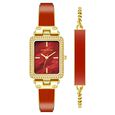 Anne Klein Quartz Analog Red Dial Stainless Steel Strap Watch for Women - image number 0