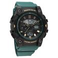 Fastrack StreetStyle Quartz Analog Digital Green Dial Green Polyether Strap Watch For Guys - image number 1