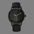 Titan Stellar Automatic Meteorite Dial Leather Strap Watch for Men - image number 1