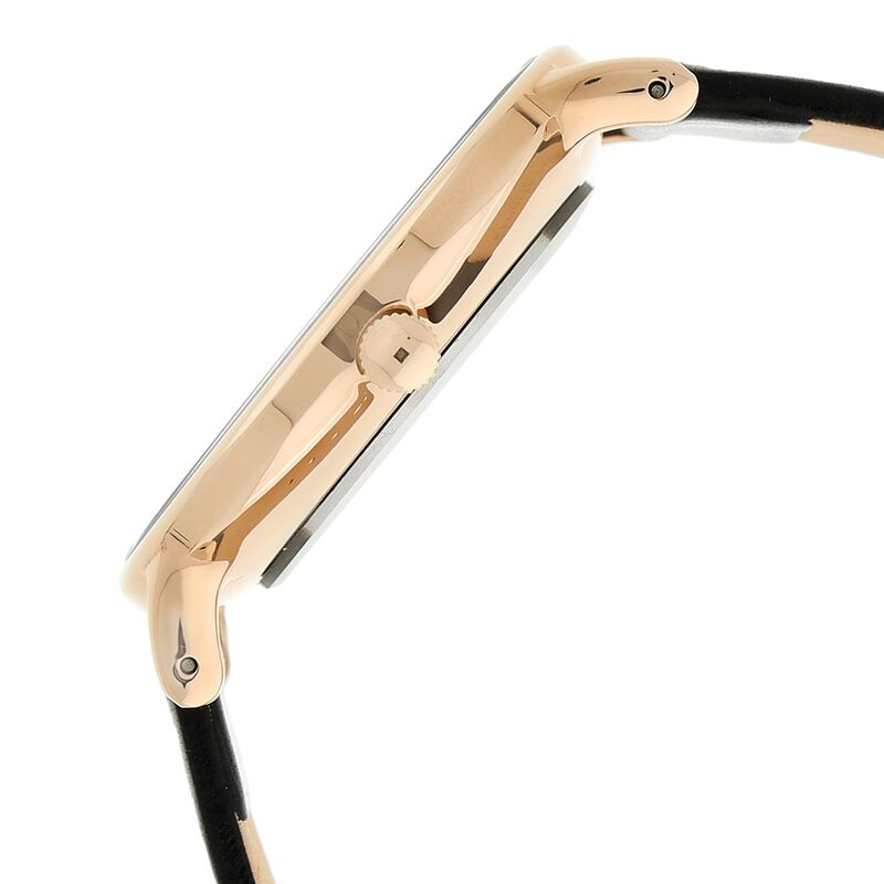 Kenneth Cole Quartz Multifunction Black Dial Leather Strap Watch for Men - image number 2