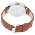 Titan Women's Precision Simplicity Watch: Grey Gradient Dial with Leather Strap - image number 4