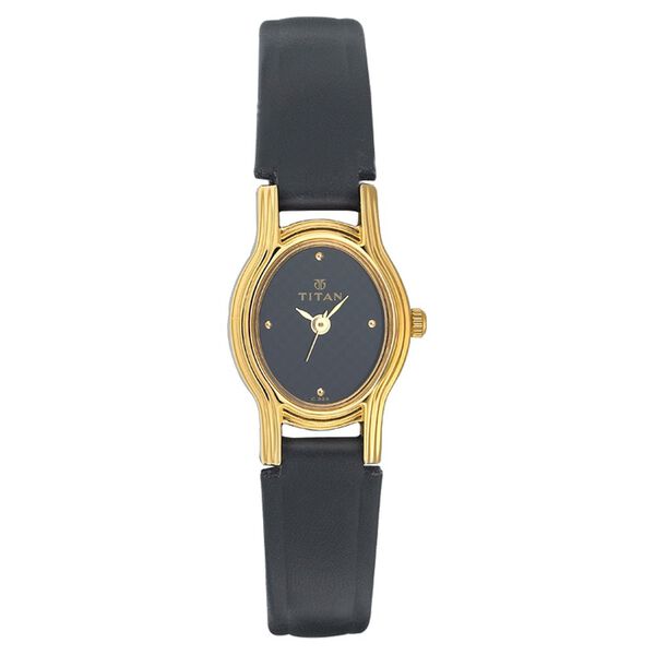Titan Quartz Analog Black Dial Watch for Women - image number 0