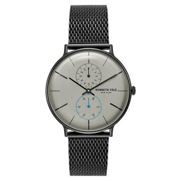 Kenneth Cole Quartz Multifunction Grey Dial Stainless Steel Strap Watch for Men