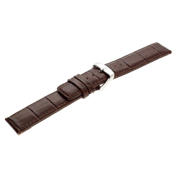 20 mm Brown Genuine Leather Straps for Men - image number 3