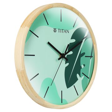 Titan Contemporary Tropical Timepieces - Lush Green - 32 cm x 32 cm