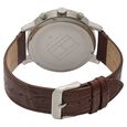 Tommy Hilfiger Quartz Chronograph Blue Dial Leather Strap Watch for Men - image number 4