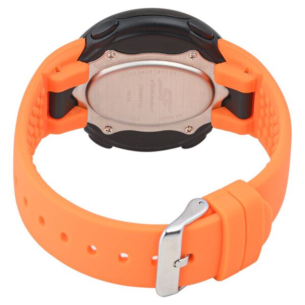 SF Digital Dial Silicone Strap Watch for Men - image number 3