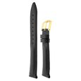20 mm Black Genuine Leather Straps for Men - image number 2