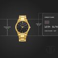 Titan Karishma Regal Classic Day-Date Men's Dress Watch - image number 3
