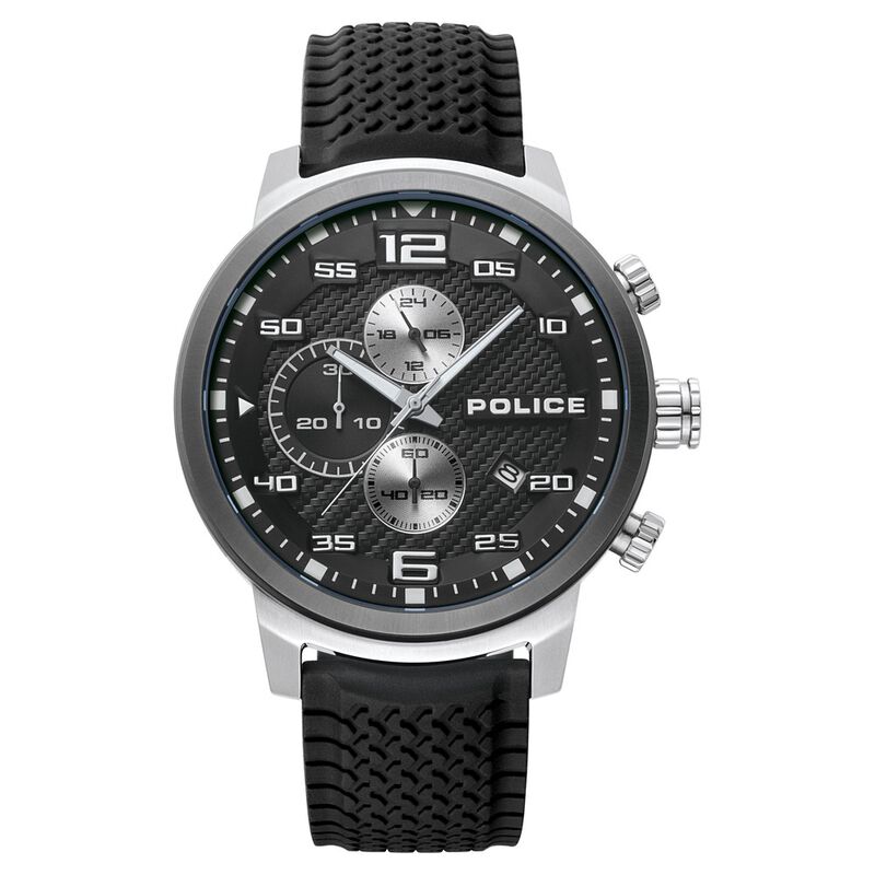 Police Chronograph Urban Rebel Kavalan - Orologio Cronografo Uomo, Design Urban, Quadrante Verde