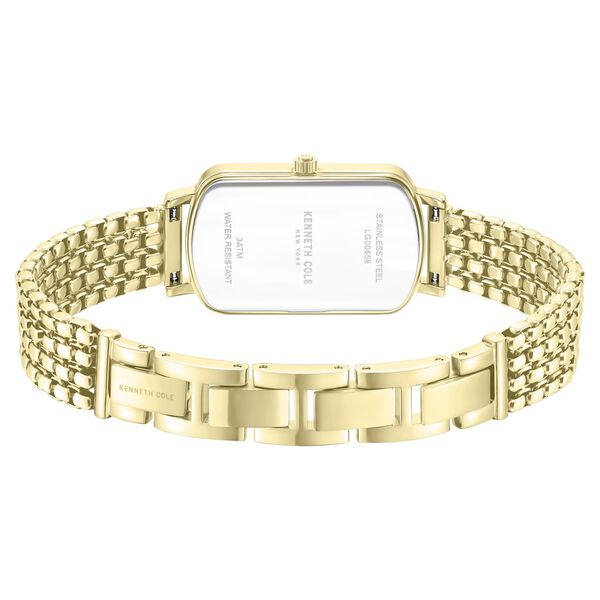 Kenneth Cole Quartz Analog Green Dial Golden Colour Stainless Steel Strap Watch For Women - image number 4