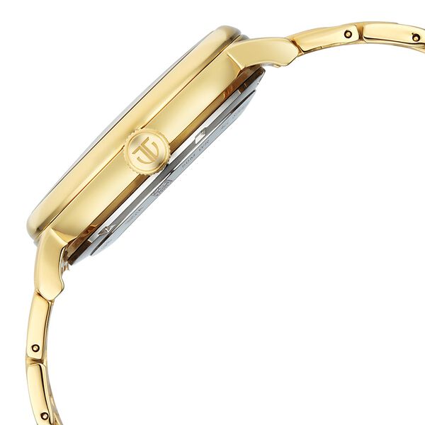 Titan Yin Yang Skeletal Automatic Analog with Green Dial Silver Gold Steel Strap Watch for Men - image number 4