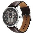 Titan Quartet Black Dial Quartz Multifunction Leather Strap watch for Men - image number 2