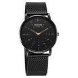 Sonata Sleek Quartz Analog Blue Dial Blue Stainless Steel Strap Watch For Men