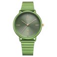 Fastrack Vyb Bliss Quartz Analog Green Dial Metal Strap Watch For Girls - image number 1