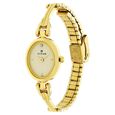 Titan Quartz Analog Champagne Dial Stainless Steel Strap Watch for Women - image number 2
