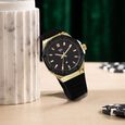 Vyb Rebel By Fastrack Quartz Analog Black Dial Black Silicone Strap Watch For Guys