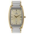 Titan Quartz Analog with Day and Date Black Dial Leather Strap Watch for Men