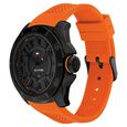 Tommy Hilfiger Quartz Analog Black Dial Orange Stainless Steel & Silicone Strap Watch for Men - image number 1