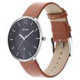 Titan Minimals Black Dial Analog Date Leather Strap Watch for Men - image number 3