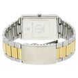 Titan Rectangle Black Dial Analog with Date Stainless Steel Strap watch for Men - image number 4