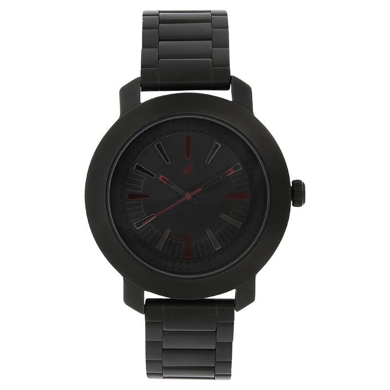 Fastrack Quartz Analog Grey Dial Stainless Steel Strap Watch for Guys - image number 0
