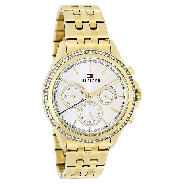 Buy Online Tommy Hilfiger Quartz Analog Silver Dial Stainless Steel ...