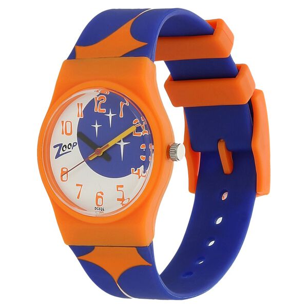 Zoop By Titan Quartz Analog White Dial PU Strap Watch for Kids - image number 1