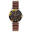 Fastrack Trendies Quartz Analog Black Dial Silicone Strap Watch for Girls