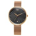 Fastrack Vyb Mirage Quartz Analog White Dial Stainless Steel Strap Watch for Girls