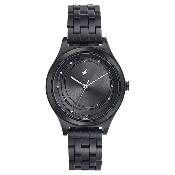 Fastrack Style Up Grey Dial Stainless Steel Strap Watch for Girls - image number 1