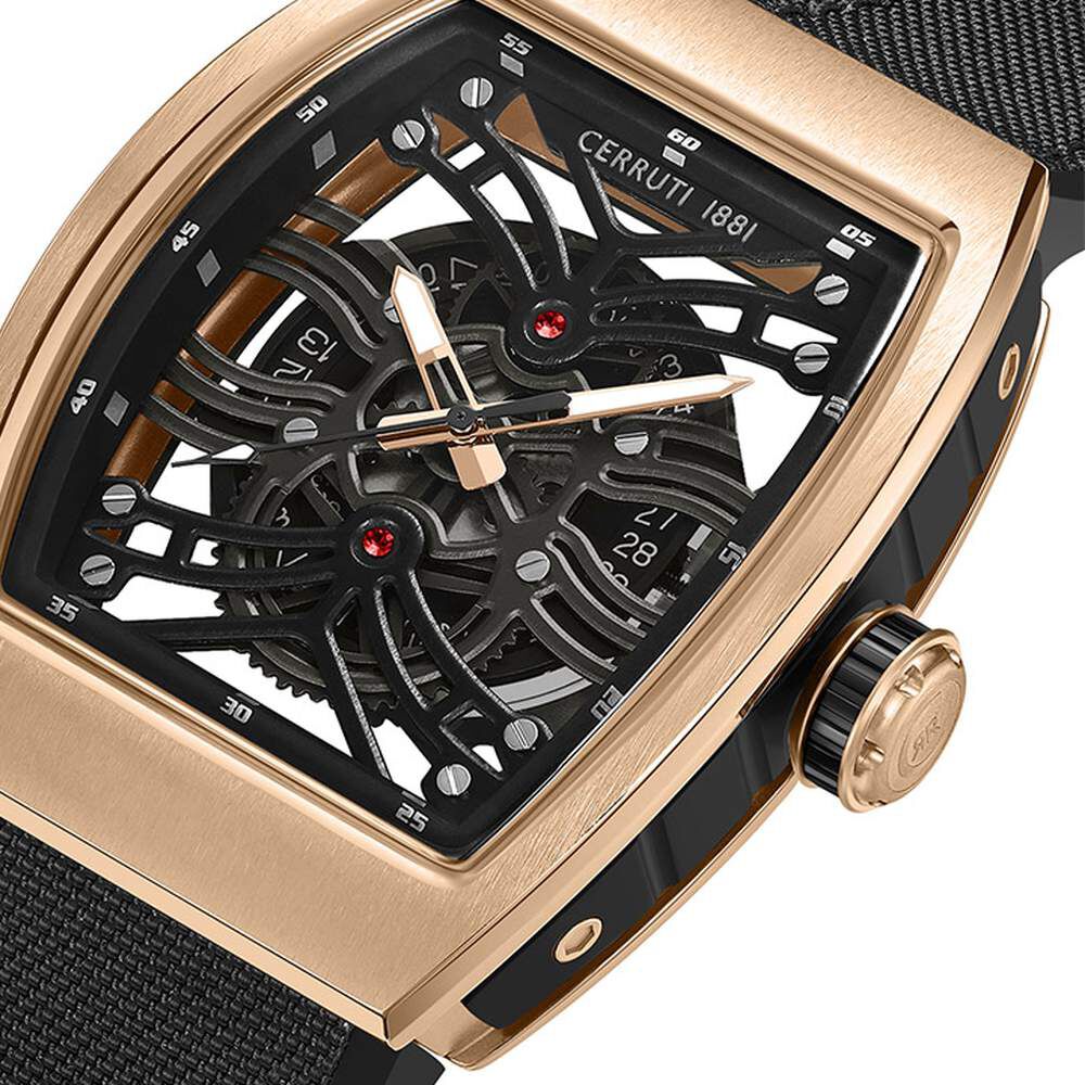Buy Online Cerruti 1881 Quartz Analog with Date Black Dial