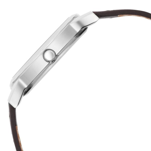 Titan Karishma Zing Quartz Analog Brown Dial Leather Strap Watch for Men - image number 3