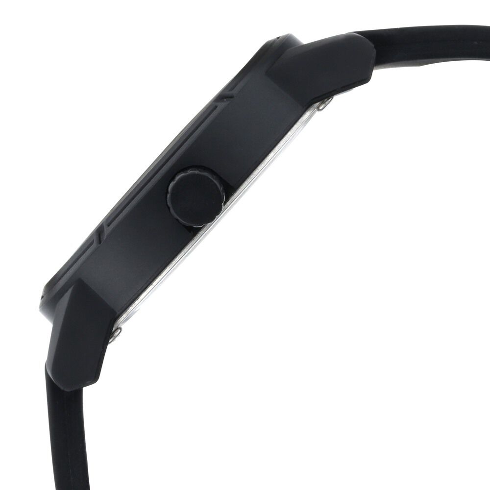 Fastrack Tees Quartz Analog Black Dial Silicone Strap Watch for Guys