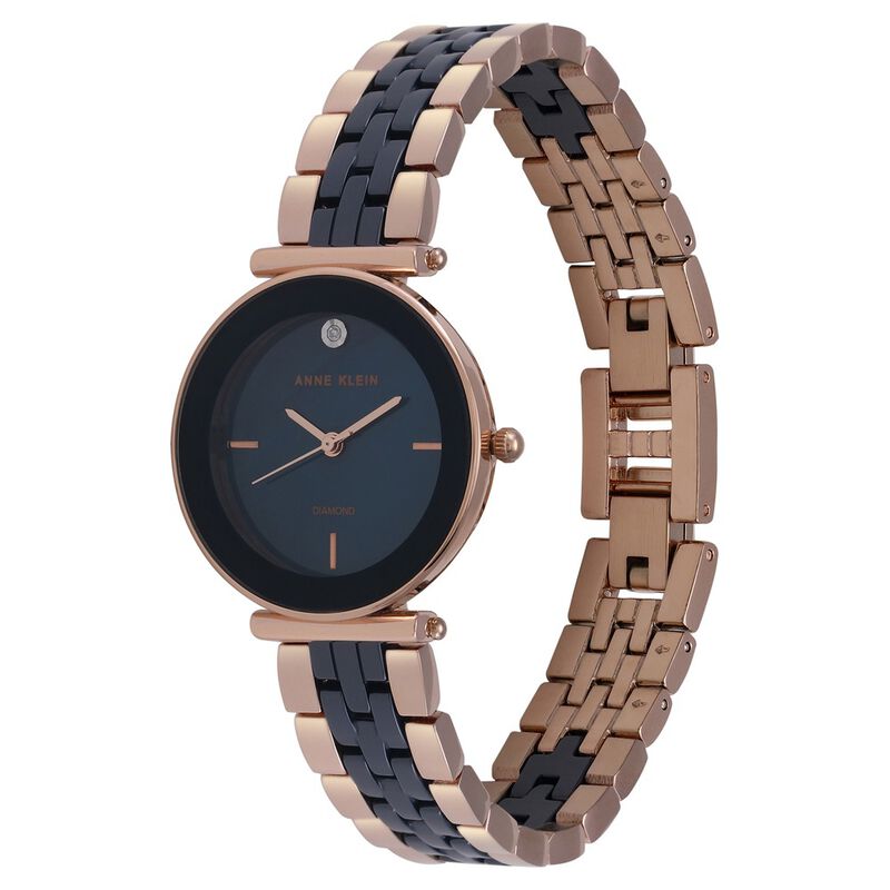 Anne Klein Quartz Analog Mother of Pearl Dial Ceramic Strap Watch for Women - image number 2