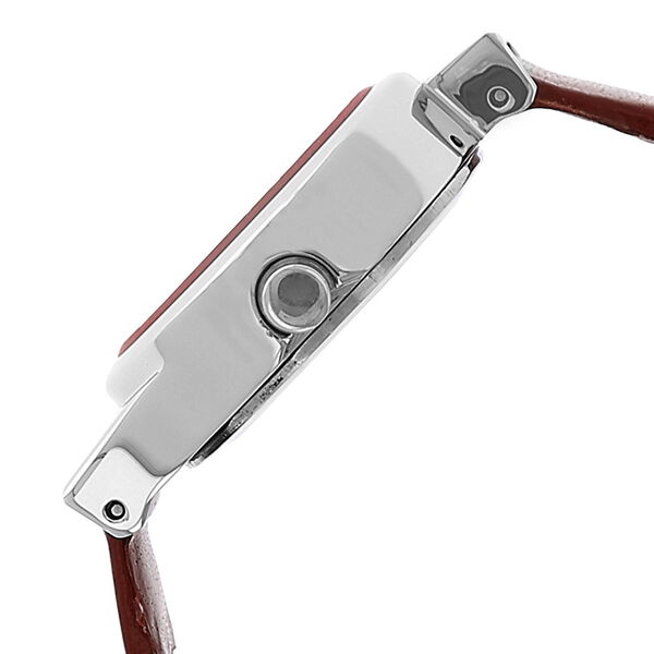 Fastrack Economy Quartz Analog White Dial Leather Strap Watch for Girls - image number 2