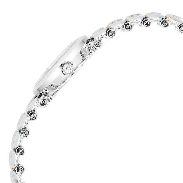 Titan Raga Silver Quartz Analog Mother Of Pearl Dial Sterling Silver Metal Strap And Case Watch For Women - image number 4