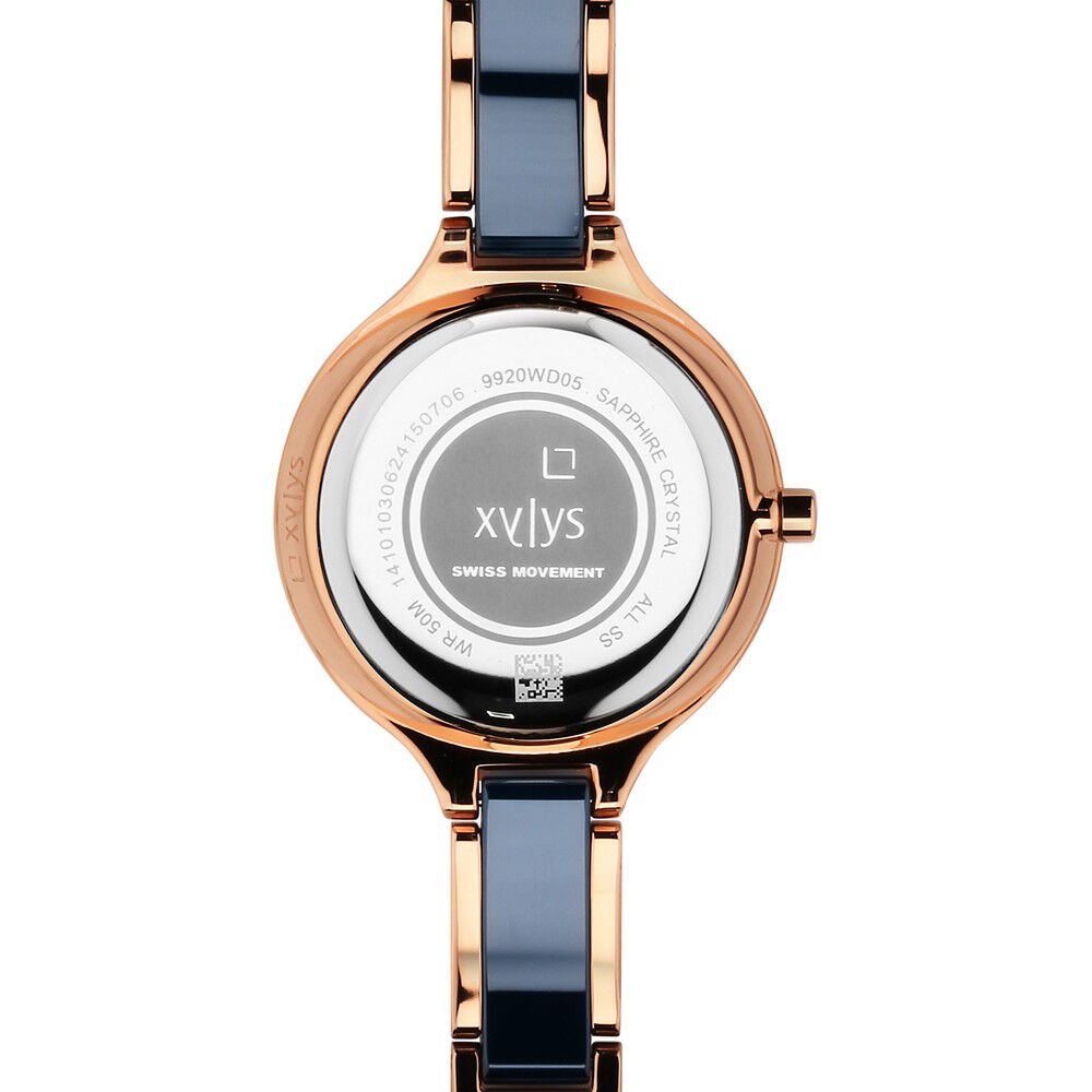Buy Online Xylys Seraphina Swiss Analog Steel & Ceramic Mother of