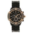 Titan Chronograph Black Dial Quartz Stainless Steel Strap Watch for Men