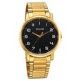 Sonata Traditional Essentials Quartz Analog Brown Dial Leather Strap Watch for Men