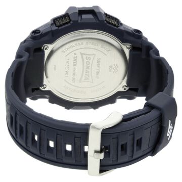 SF Digital Dial Plastic Strap Watch for Men