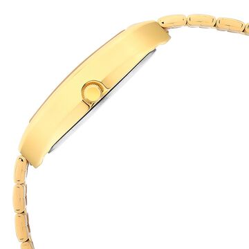 Titan Karishma Quartz Analog with Date Champagne Dial Stainless Steel Strap Watch for Men