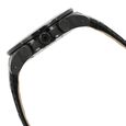 Xylys Swiss Chronograph Black Leather Strap and Black Dial Watch For Men - image number 2