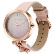 Titan Purple Unending Beauty Quartz Analog Mother Of Pearl Dial Leather Strap watch for Women - image number 3