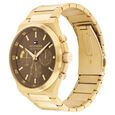 Tommy Hilfiger Quartz Multifunction Brown dial Stainless Steel Strap Watch for Men - image number 1
