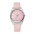 Fastrack Vyb Spotlight Quartz Analog Blue Dial Leather Strap Watch for Girls