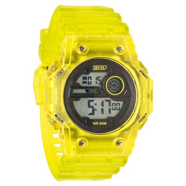 Zoop Mystic Digi Digital Watch For Boys With Transparent Green Finish From House Of Titan - image number 2